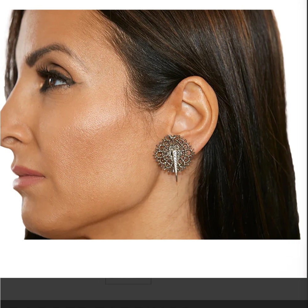 New Unworn Kim Smiley Dagger Earrings